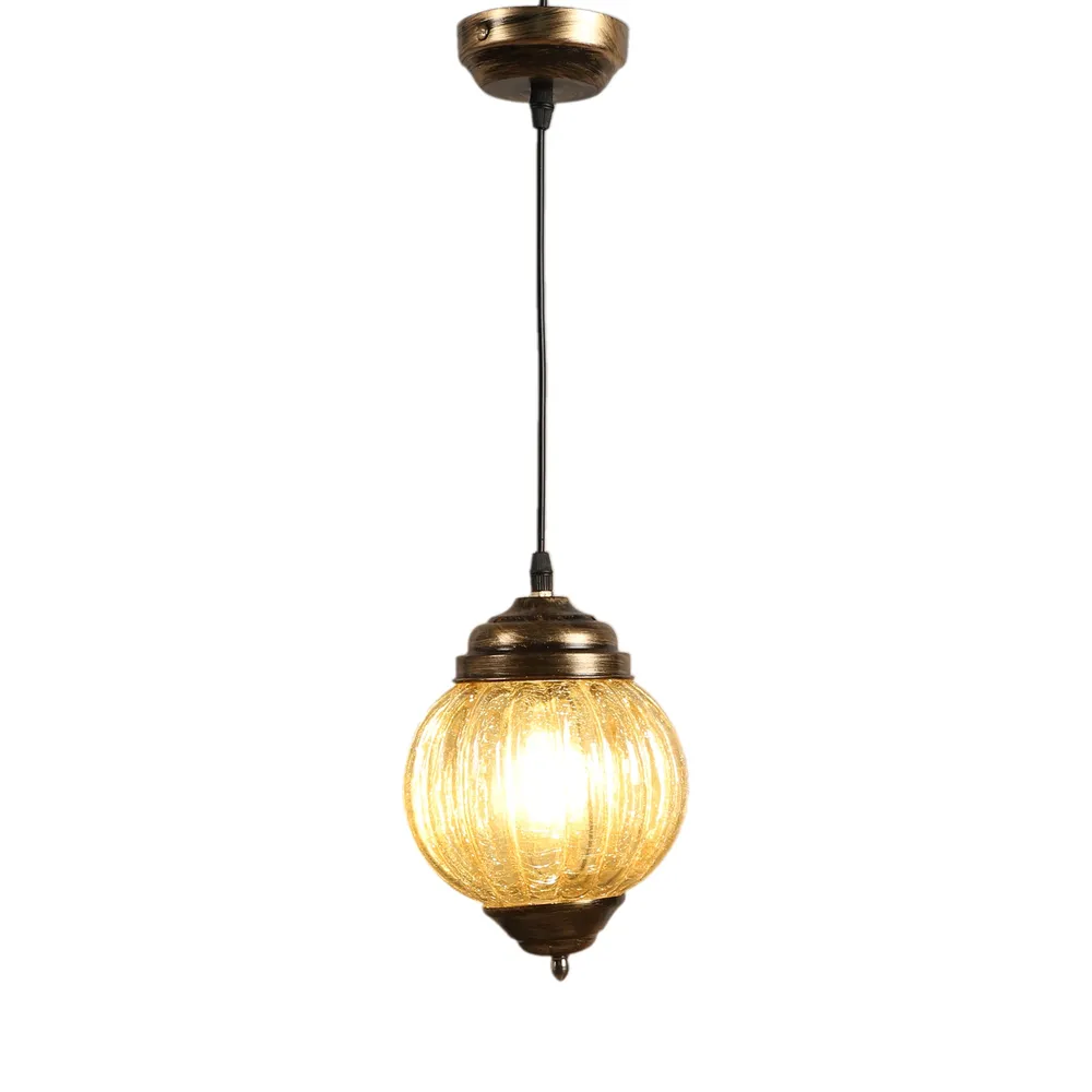 Antique Motif Round Ceiling Light