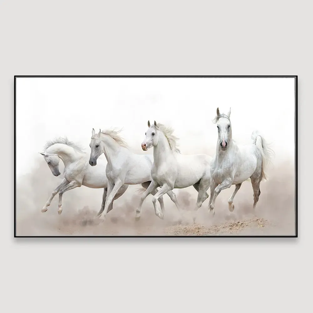 Arabian horses Framed Wall Art With Frame