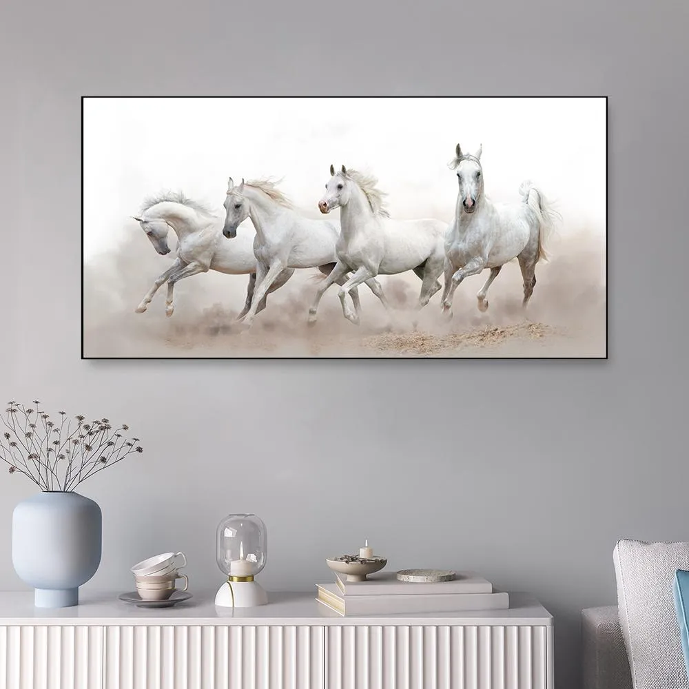 Arabian horses Framed Wall Art With Frame