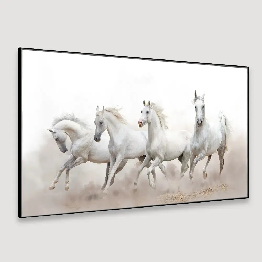 Arabian horses Framed Wall Art With Frame