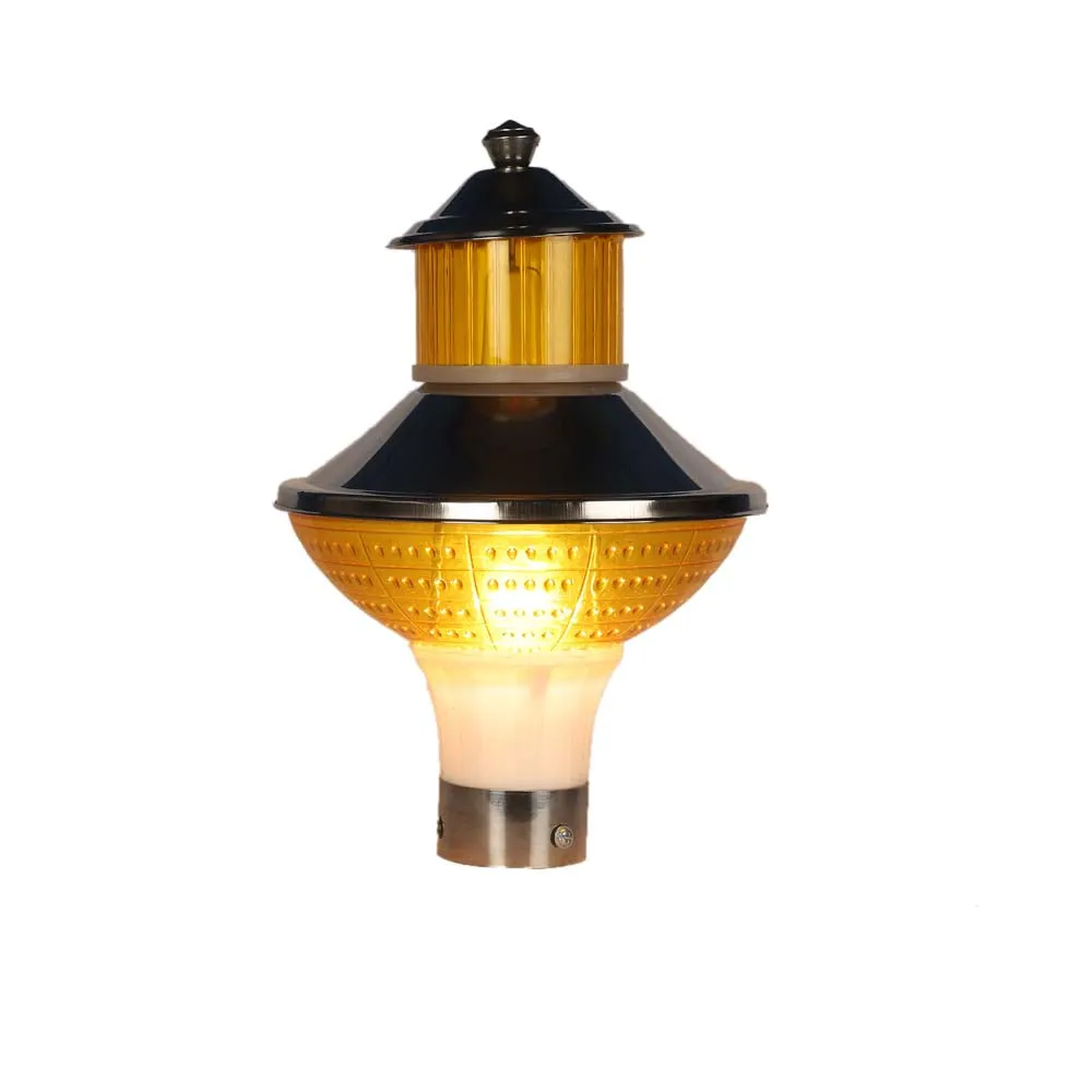 Arabic Motif Golden Decorative Outdoor Light Single Piece