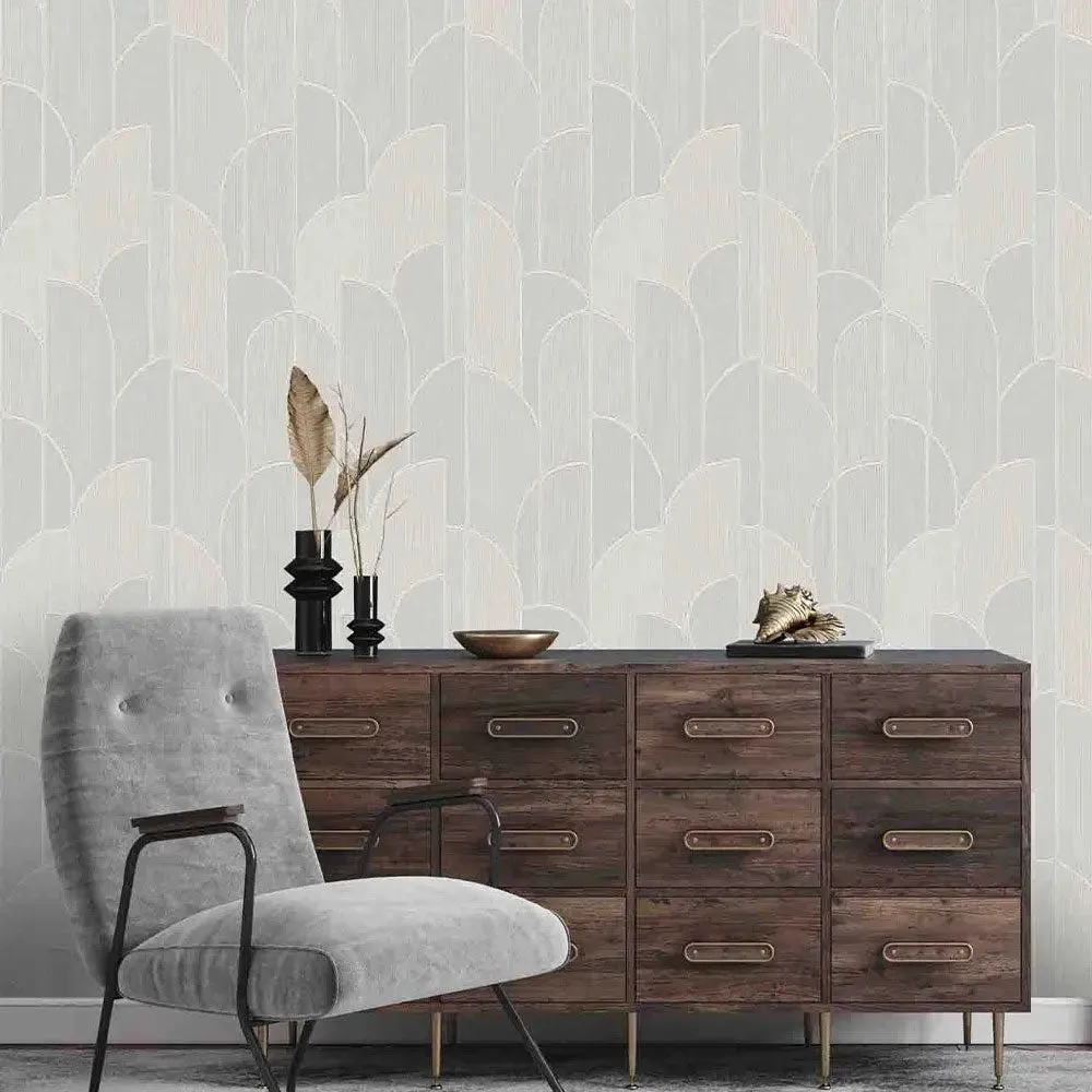 Arch Forest Textured Premium Wallpaper- Tapestry Wallpaper brown