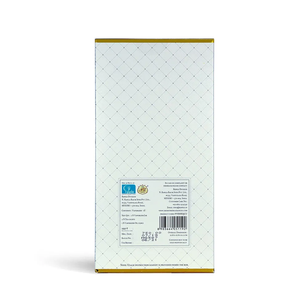 Aromatic Vaporizer Set (French Lavender / Tangerine / Coral Blue ) Coral blue