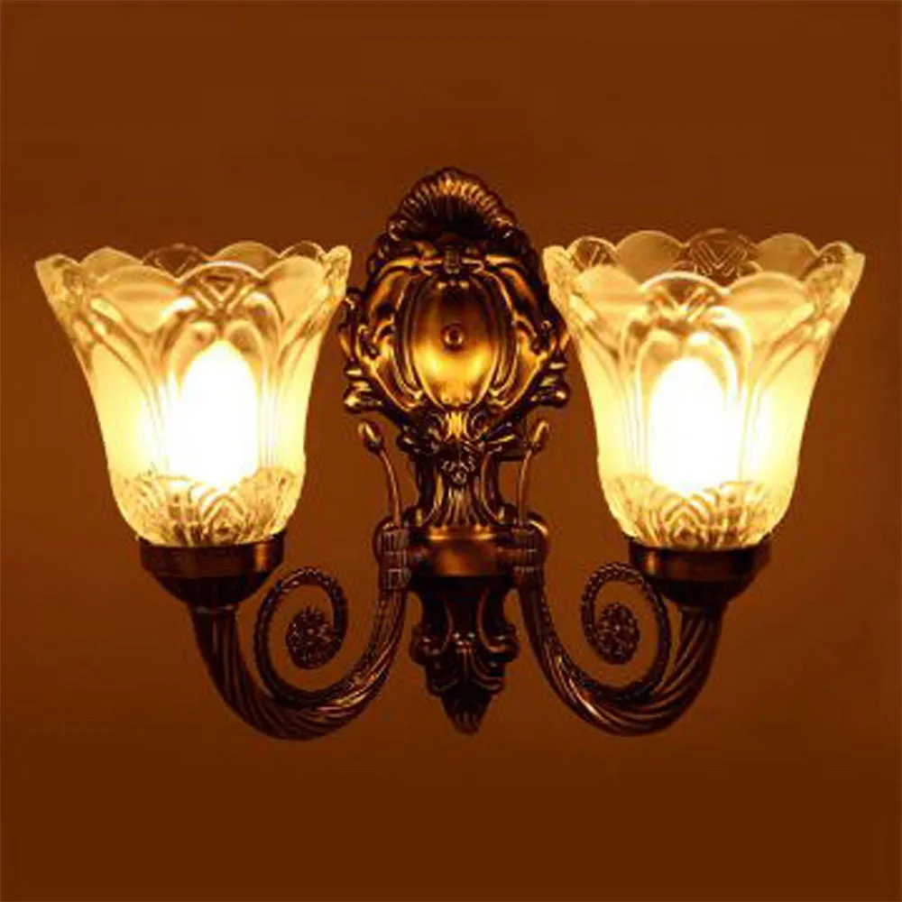 Attached Vintage Motif Wall Light  (Bulb not included) Single Piece
