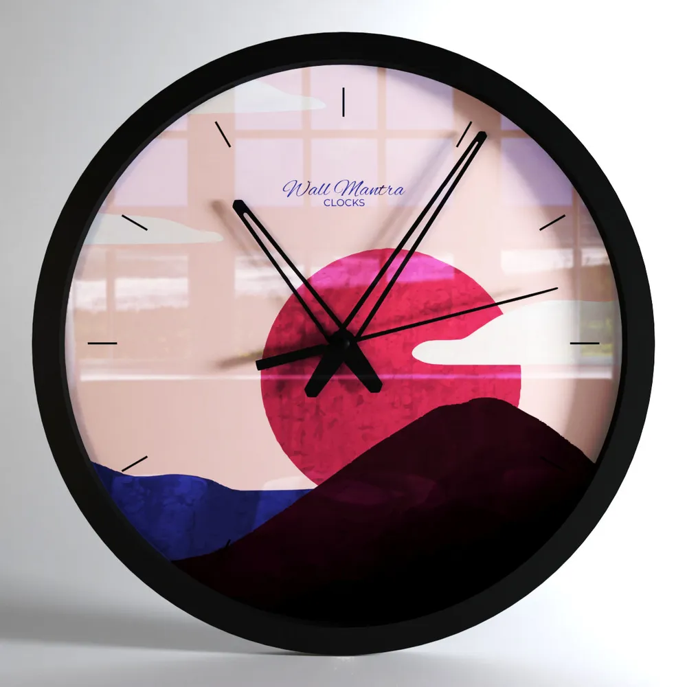 Aurora Big Designer Wall Clock