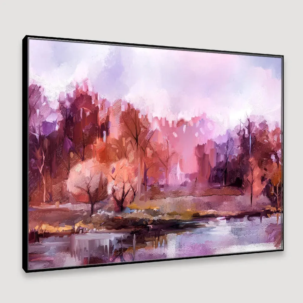 Autumn Breeze Framed Wall Art With Frame