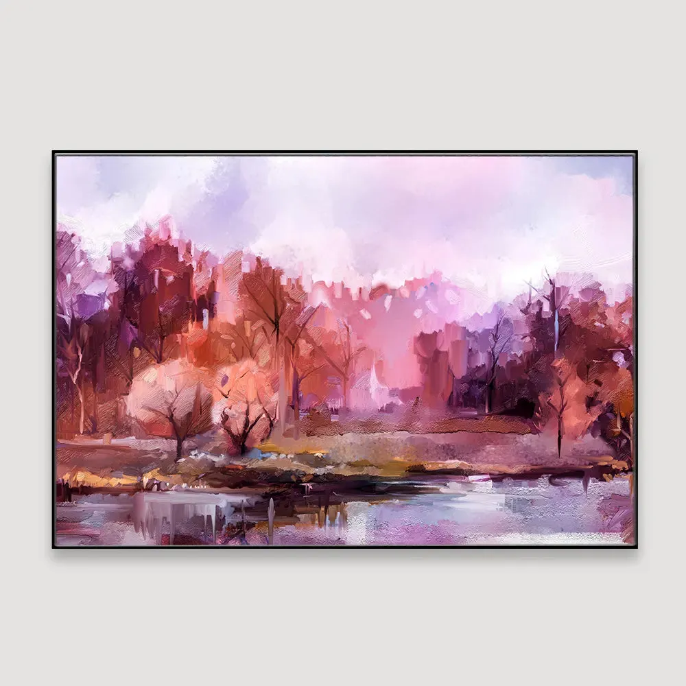 Autumn Breeze Framed Wall Art With Frame