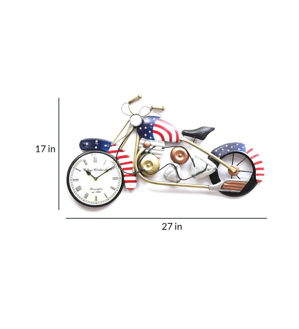 Avenger Watch Bike Metal Wall Decor