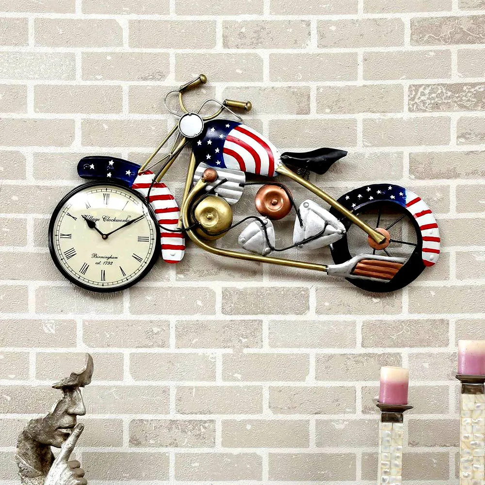 Avenger Watch Bike Metal Wall Decor