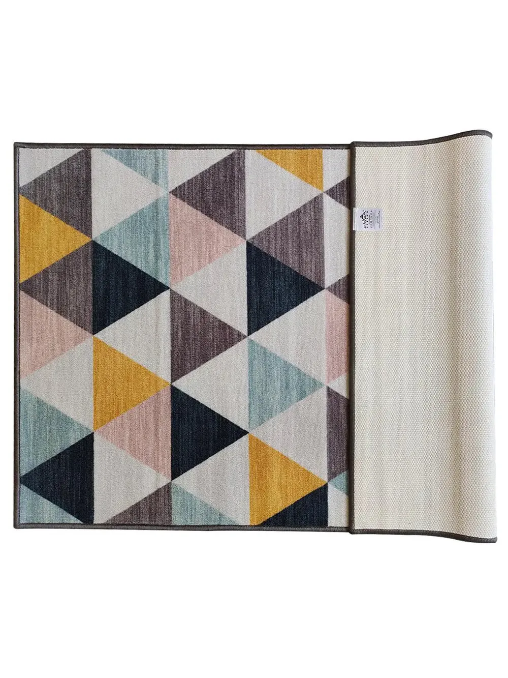 Aztec Grey & Yellow Printed Premium Area Carpet ( 3 ft x5 ft & 4 ft x 6 ft ) 3X5 ft