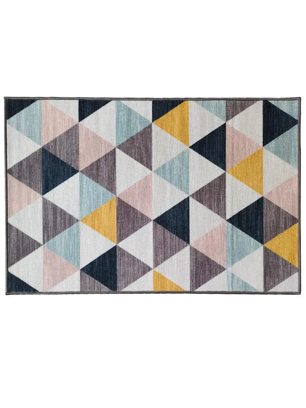 Aztec Grey & Yellow Printed Premium Area Carpet ( 3 ft x5 ft & 4 ft x 6 ft ) 3X5 ft