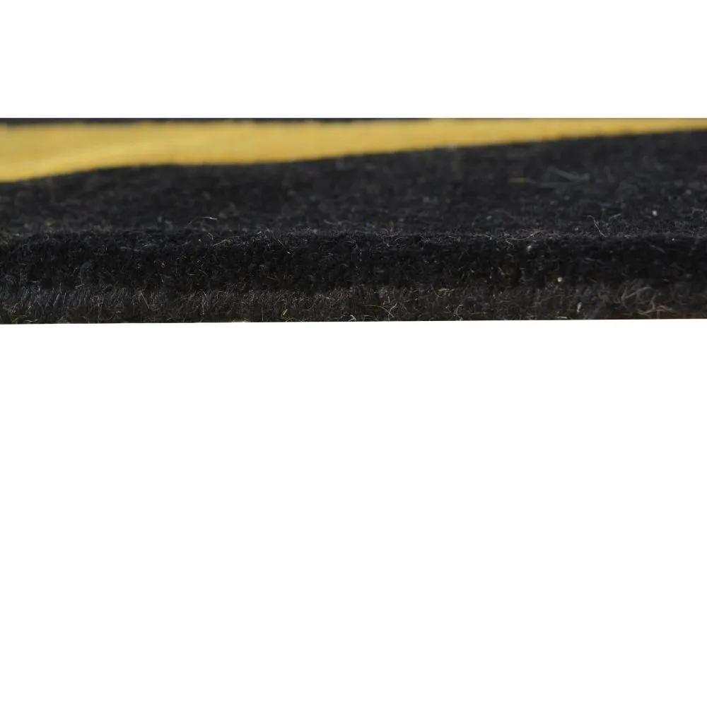 Aztec Patterned Yellow & Gray Designer Area Carpet 2*5ft