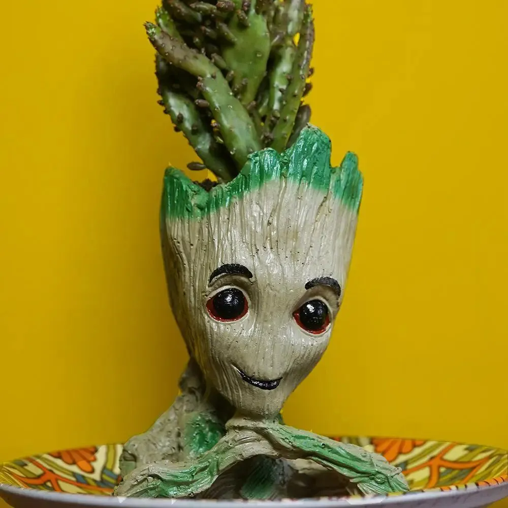 Baby Groot Planter Flower Pot for Home Decor Set of 3