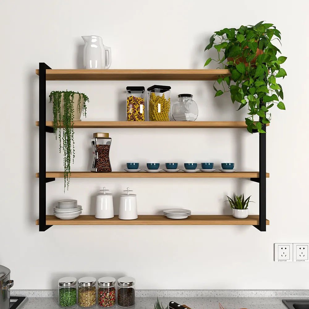 Backlit Wall Shelf In Contemporary Design