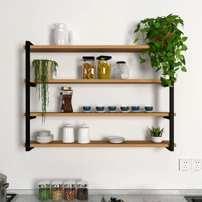 Backlit Wall Shelf In Contemporary Design
