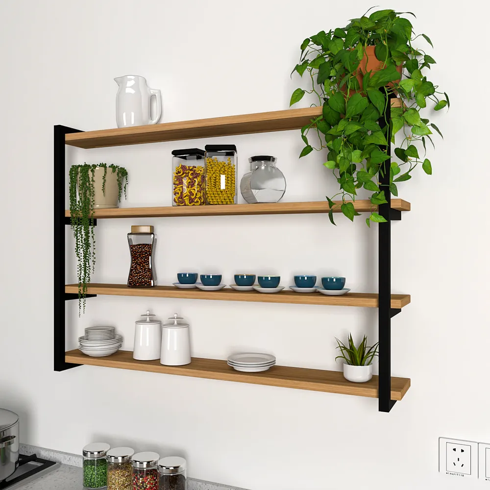 Backlit Wall Shelf In Contemporary Design