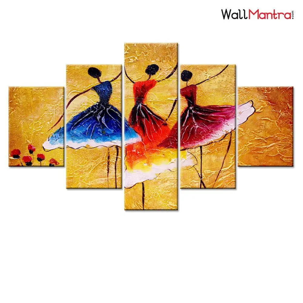 Ballet Dancer Canvas Painting