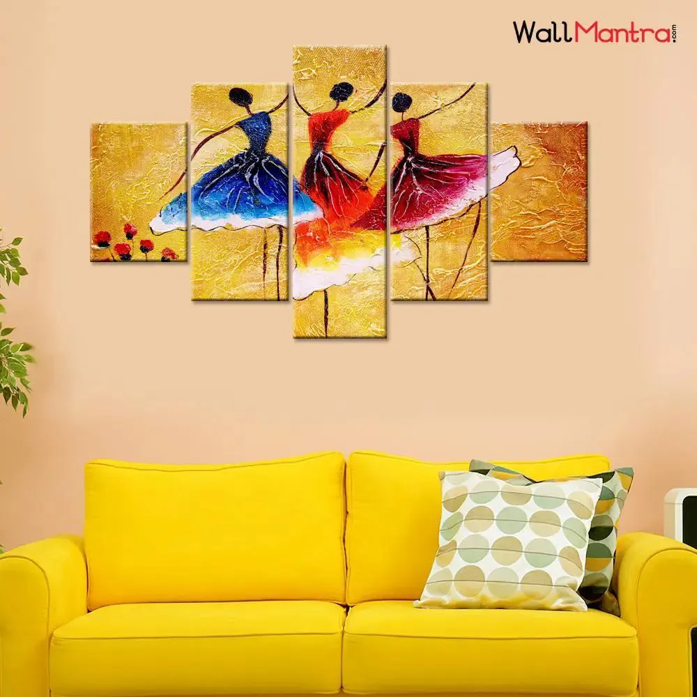 Ballet Dancer Canvas Painting