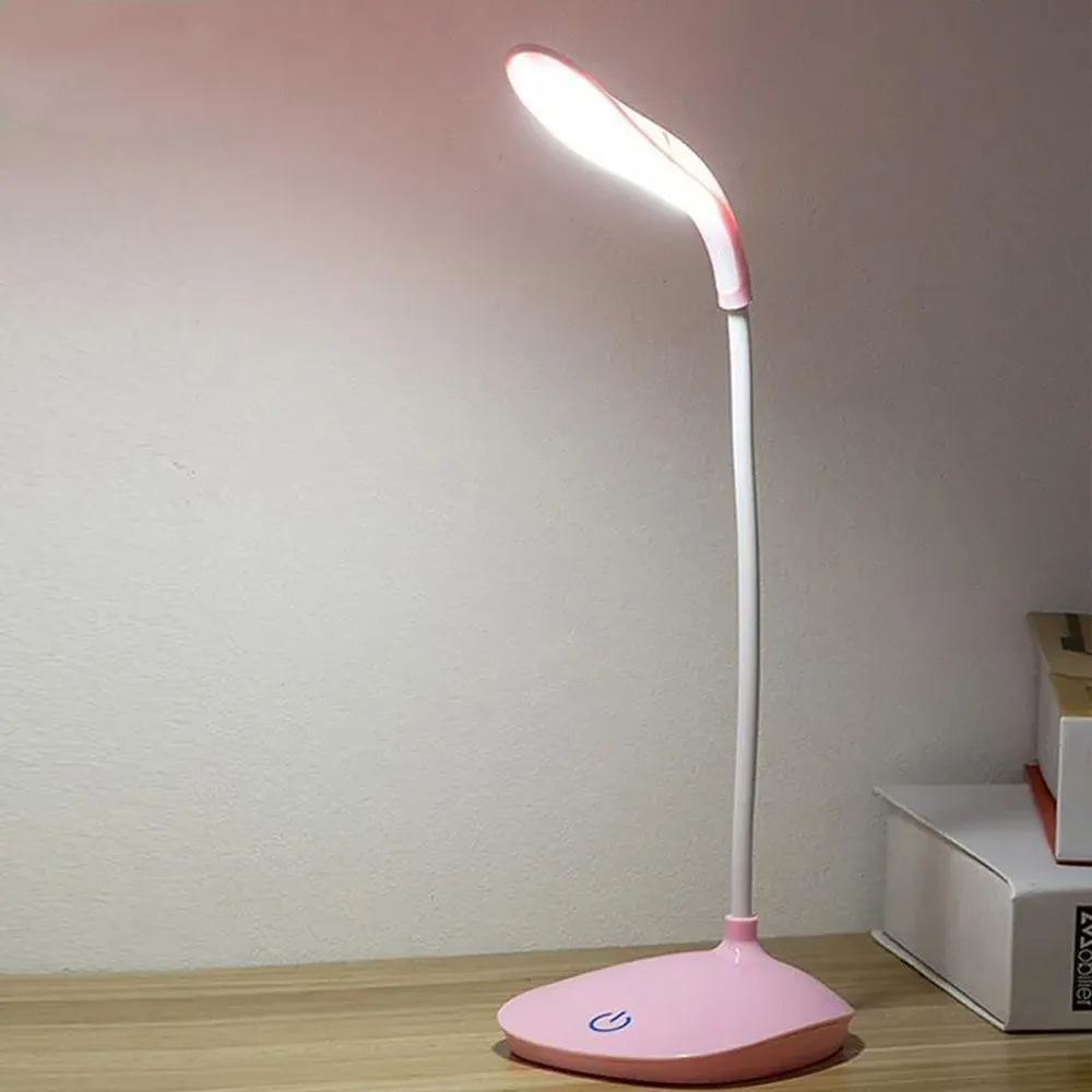 Battery Operated Flexible Neck Portable Touch LED Study Lamp