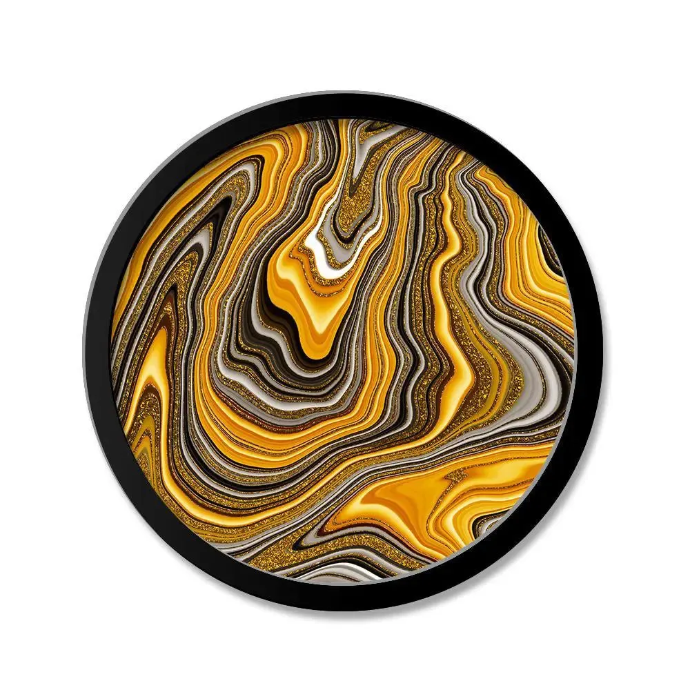 Beautiful Abstract Art Round Shape Canvas wall Painting