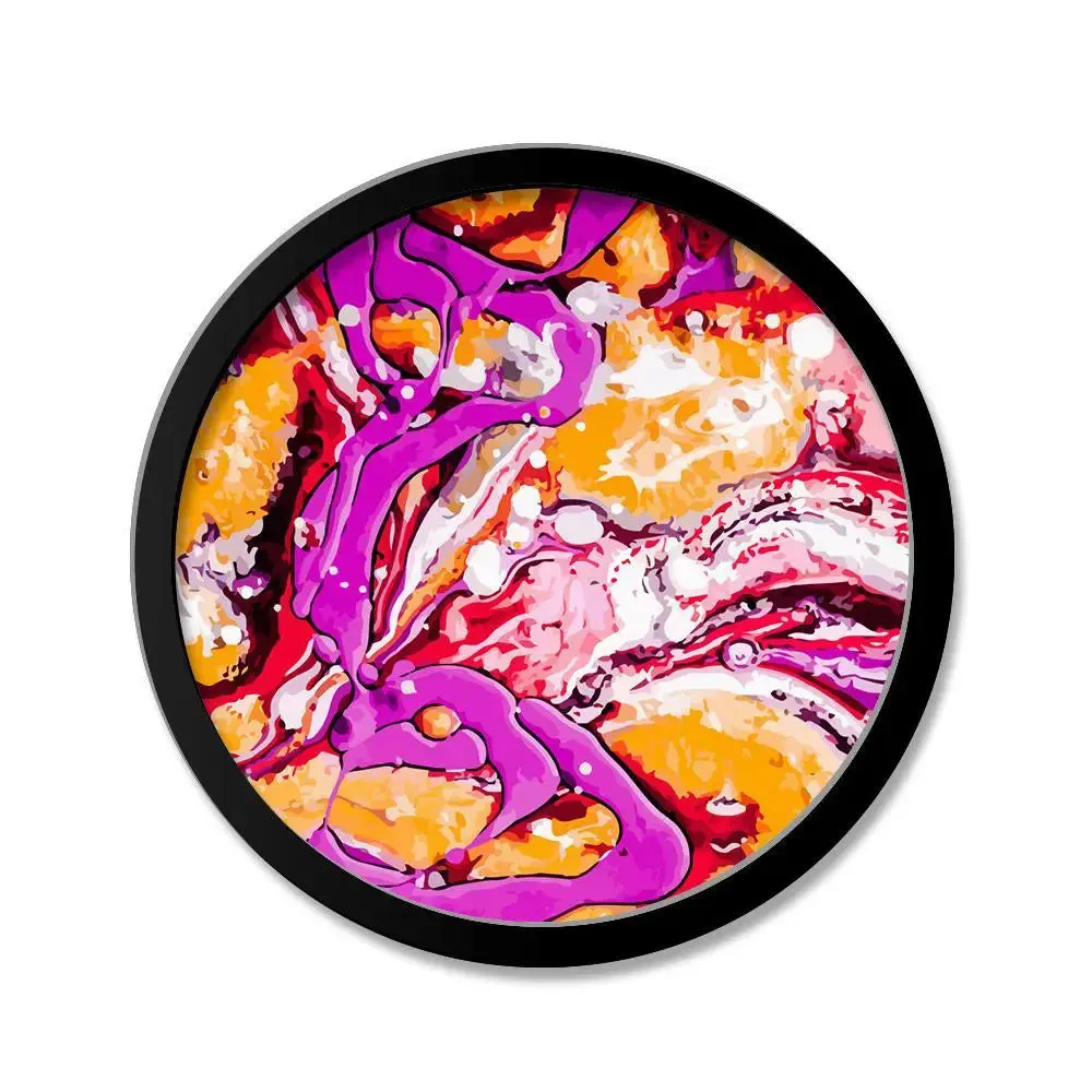 Beautiful Abstract Art Round Shape Canvas wall Painting