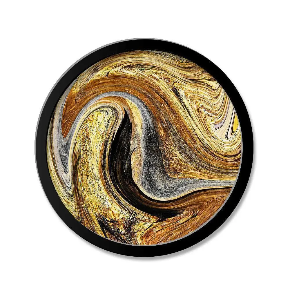 Beautiful Abstract Modern Art With Round Shape Canvas wall Painting