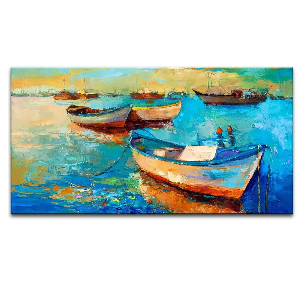 Beautiful Batch Scenery Canvas Printed Painting With Frame