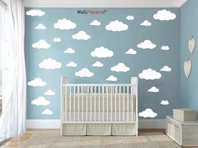 Beautiful Cloud Wall Sticker for Kid's Room