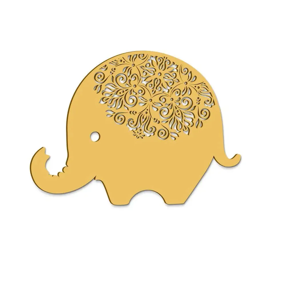 Beautiful Designer kid Elephant Wooden Wall Hanging Medium(13 inch X 18 inch)