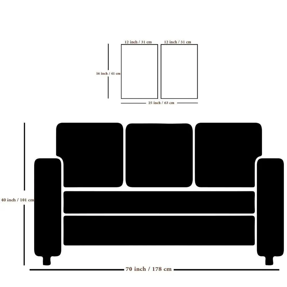 Beautiful Feather design  / 2 Pieces Canvas Print /Stretched and Framed on Wood/31cm x 41cm Each