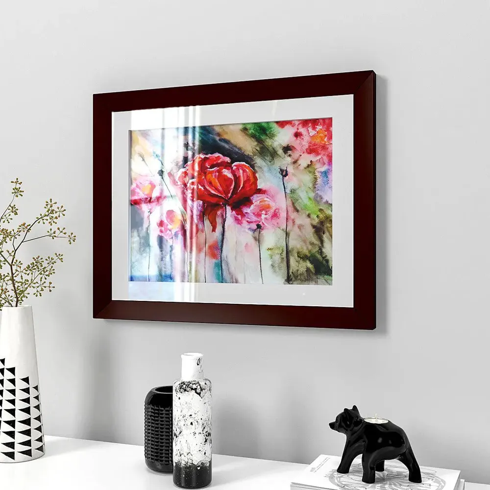 Beautiful Floral Nature Framed Wall Painting