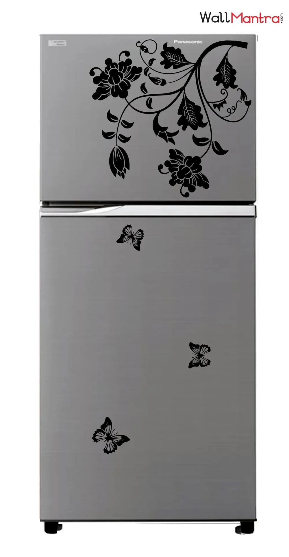 Beautiful Flower & Butterfly Kitchen Fridge Sticker