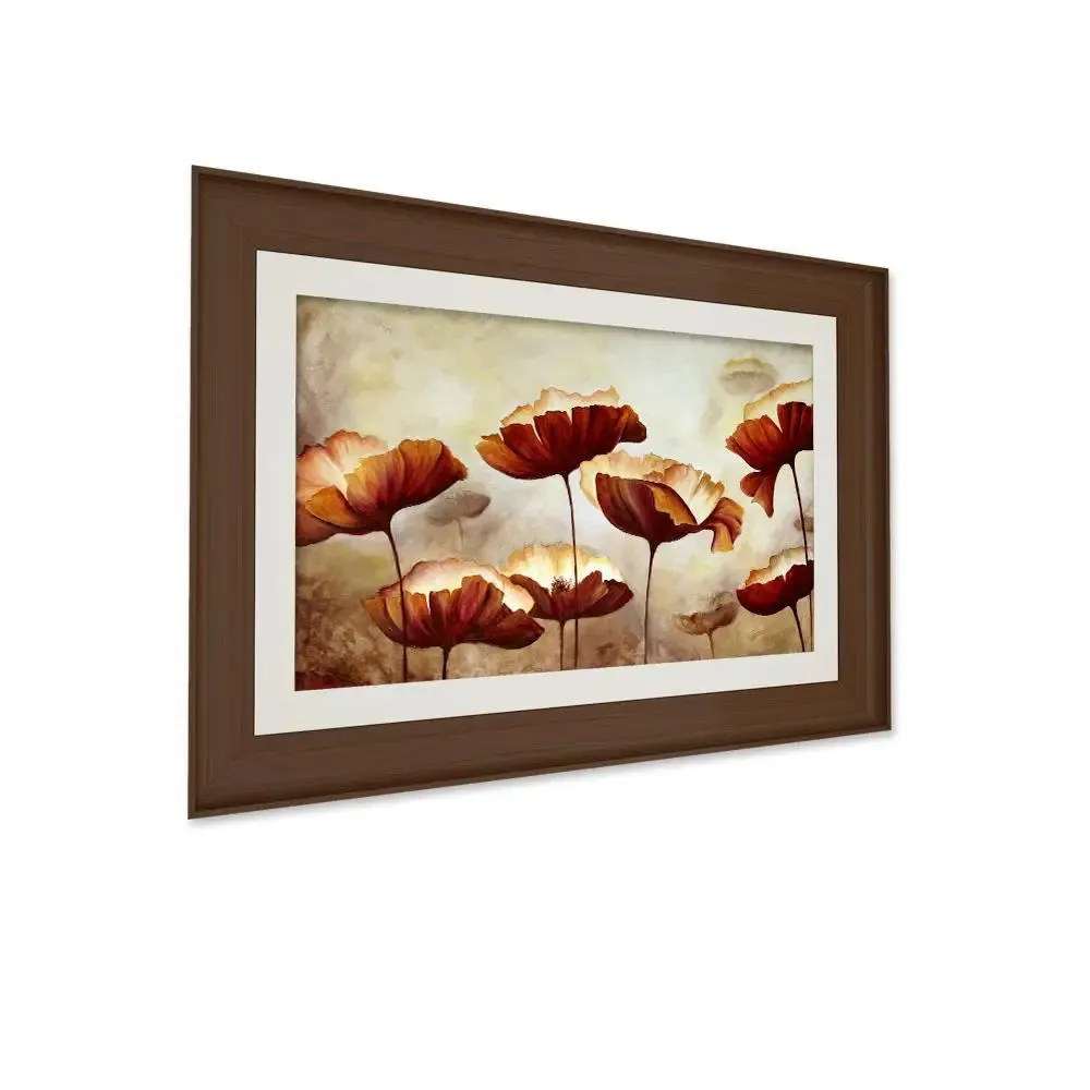 Beautiful Flowers Framed Wall Painting