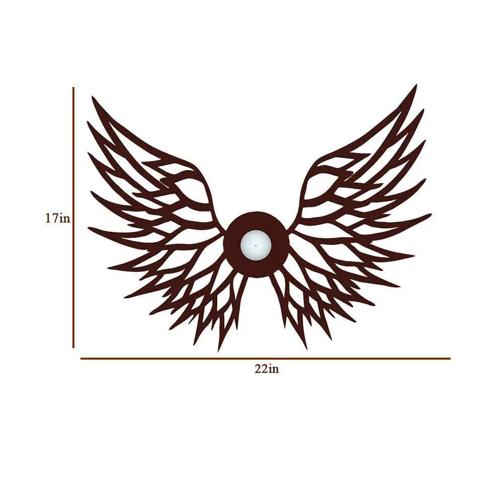 Beautiful Fly High Wings Shadow Lamp / Wooden Wall Art