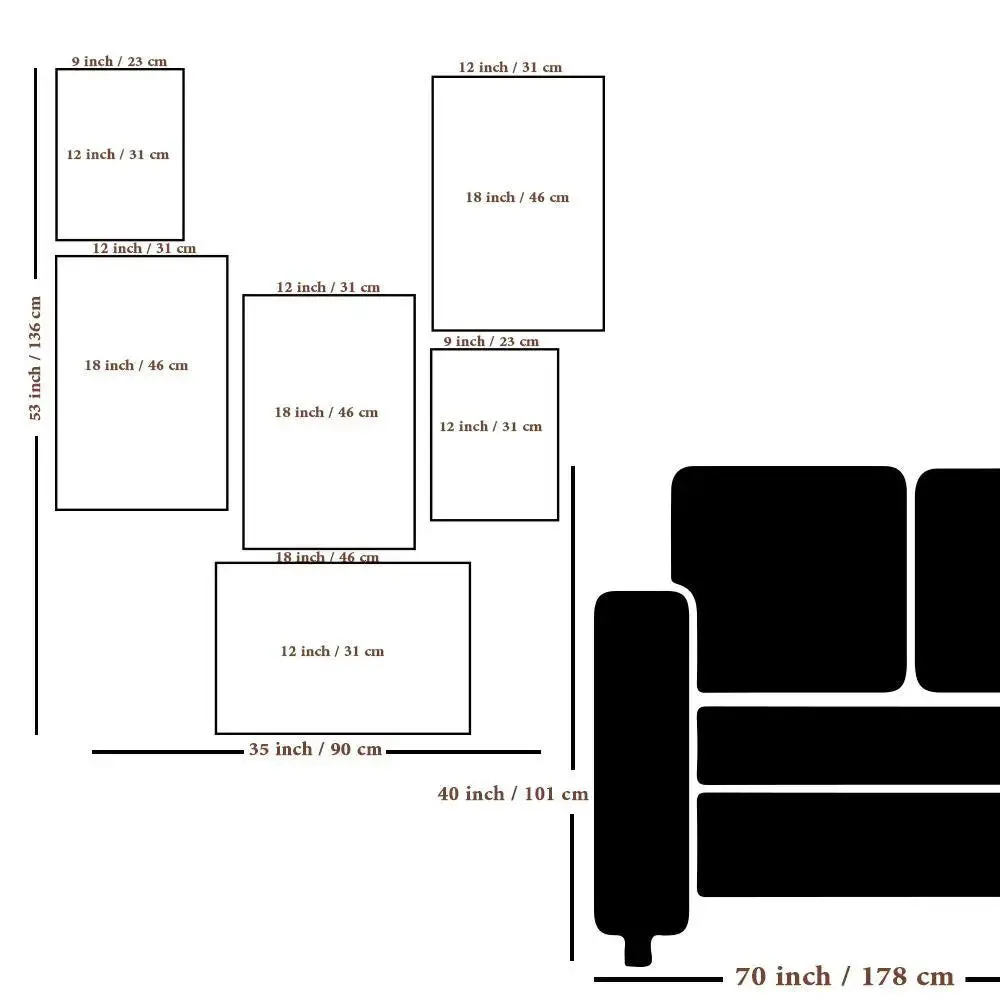 Beautiful Frisky Reindeer Abstract Design Canvas Wall Painting