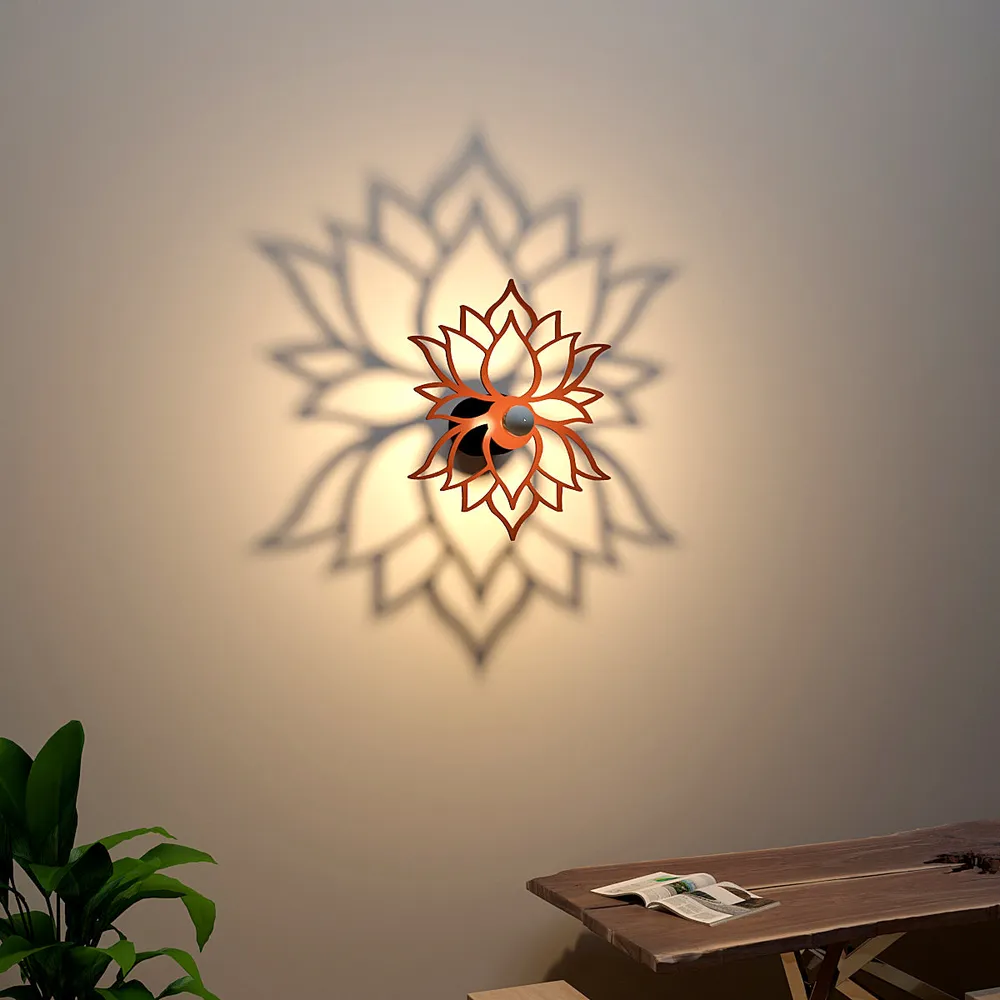 Beautiful Lotus Creative Shadow Night Lamps