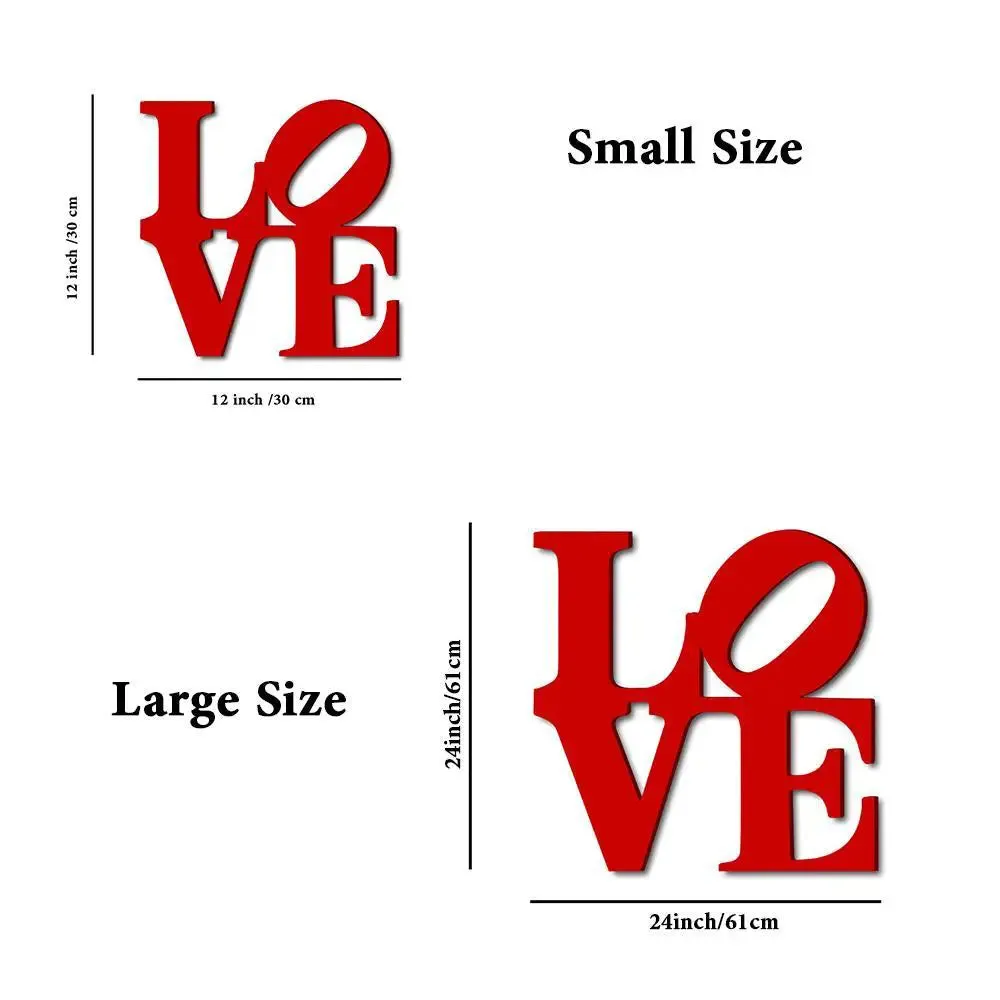 Beautiful Love Design Wooden Wall Hanging,  Living Room Wooden Wall Decoration Medium(12 inch X 12 inch)