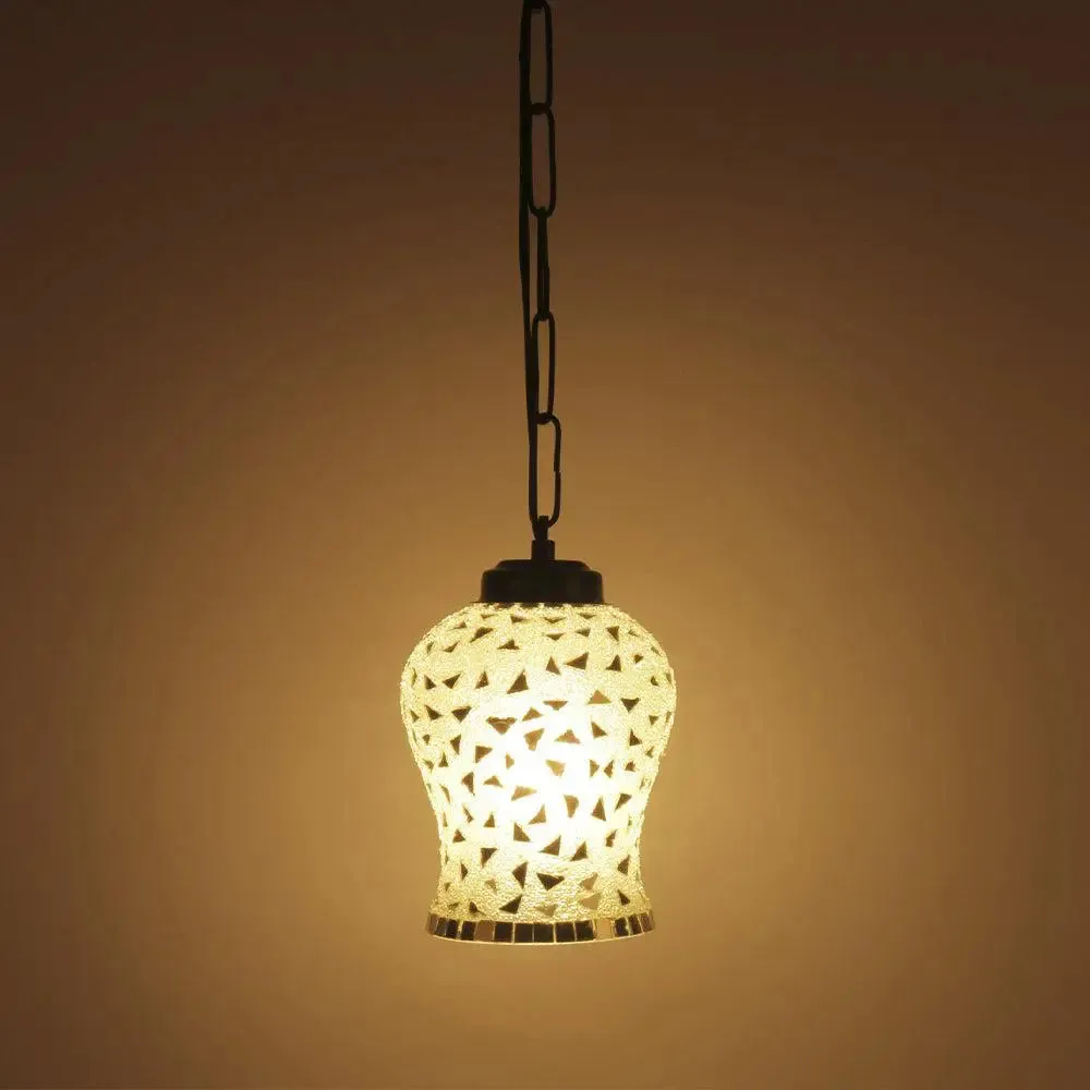 Beautiful Mosaic Hanging Light