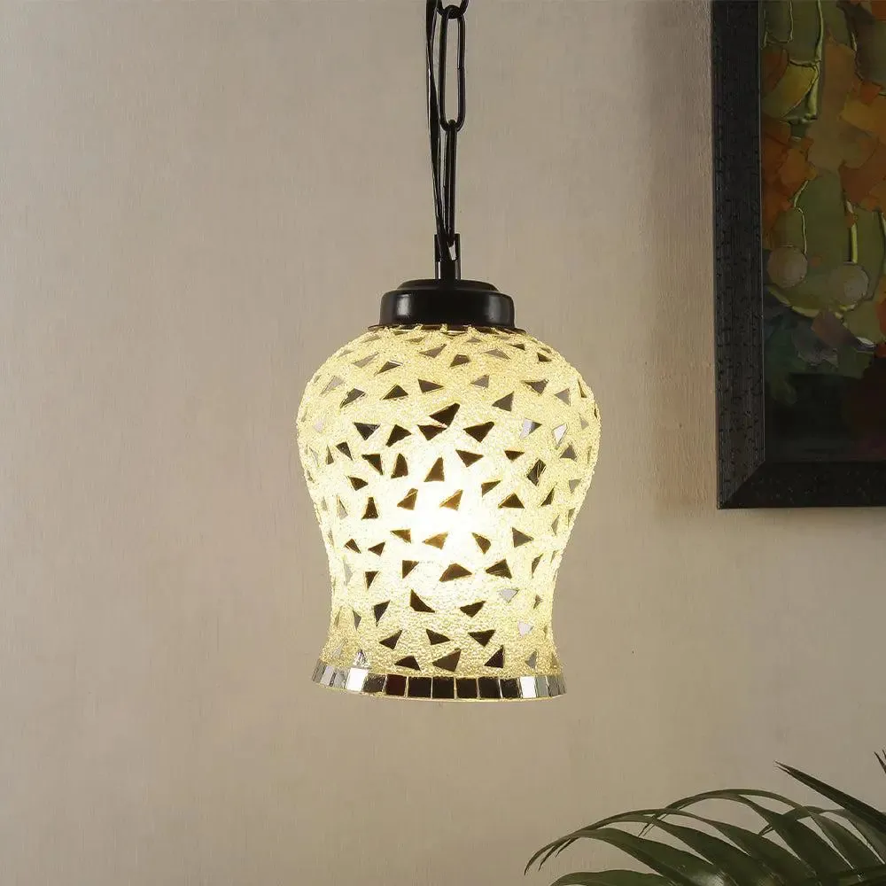 Beautiful Mosaic Hanging Light