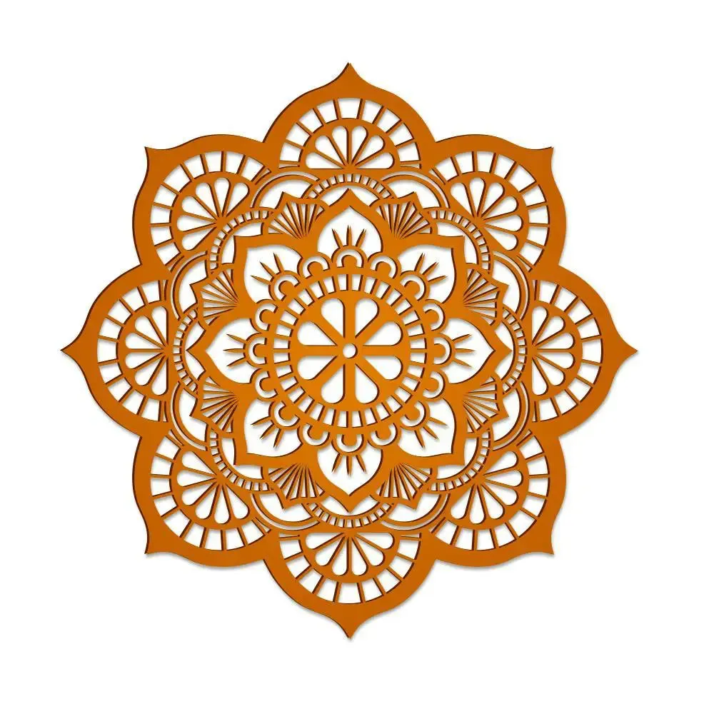 Beautiful Motif Wooden Wall Hanging, Living Room Wooden Wall Decoration Medium(18 inch X 18 inch)