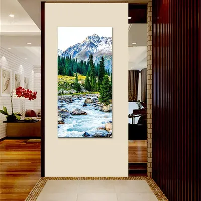 Beautiful Mountain Scenery Canvas Printed Wall Painting