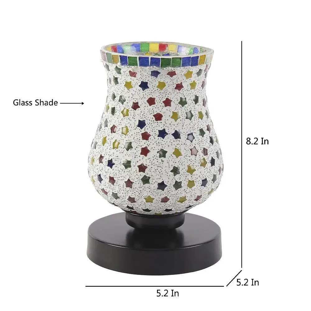 Beautiful Multicolor Mosaic Table Lamp