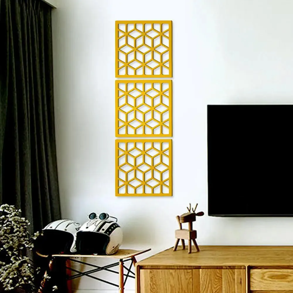 Beautiful Pale color Floral Design Wooden Wall Hanging. Medium(38 inch X 12 inch)