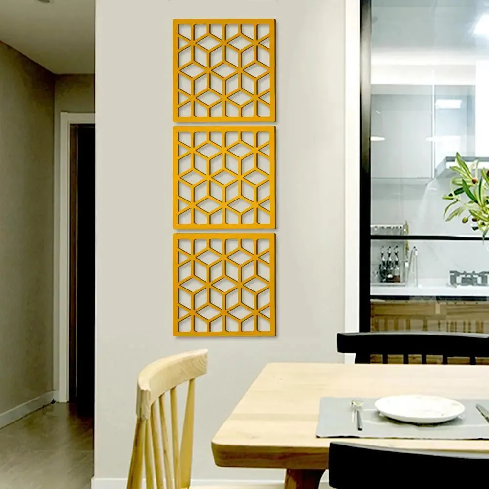 Beautiful Pale color Floral Design Wooden Wall Hanging. Medium(38 inch X 12 inch)