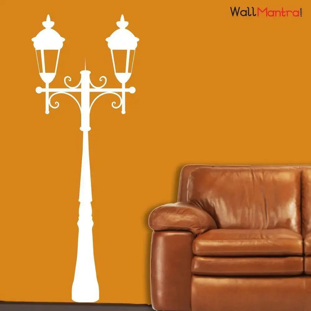 Beautiful Plan Home Decor Wall Stickers Large White Color