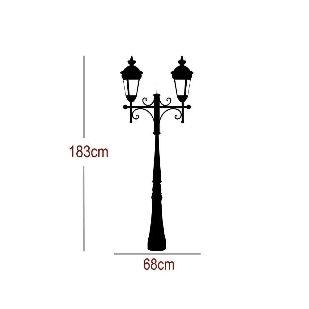 Beautiful Plan Home Decor Wall Stickers Large White Color