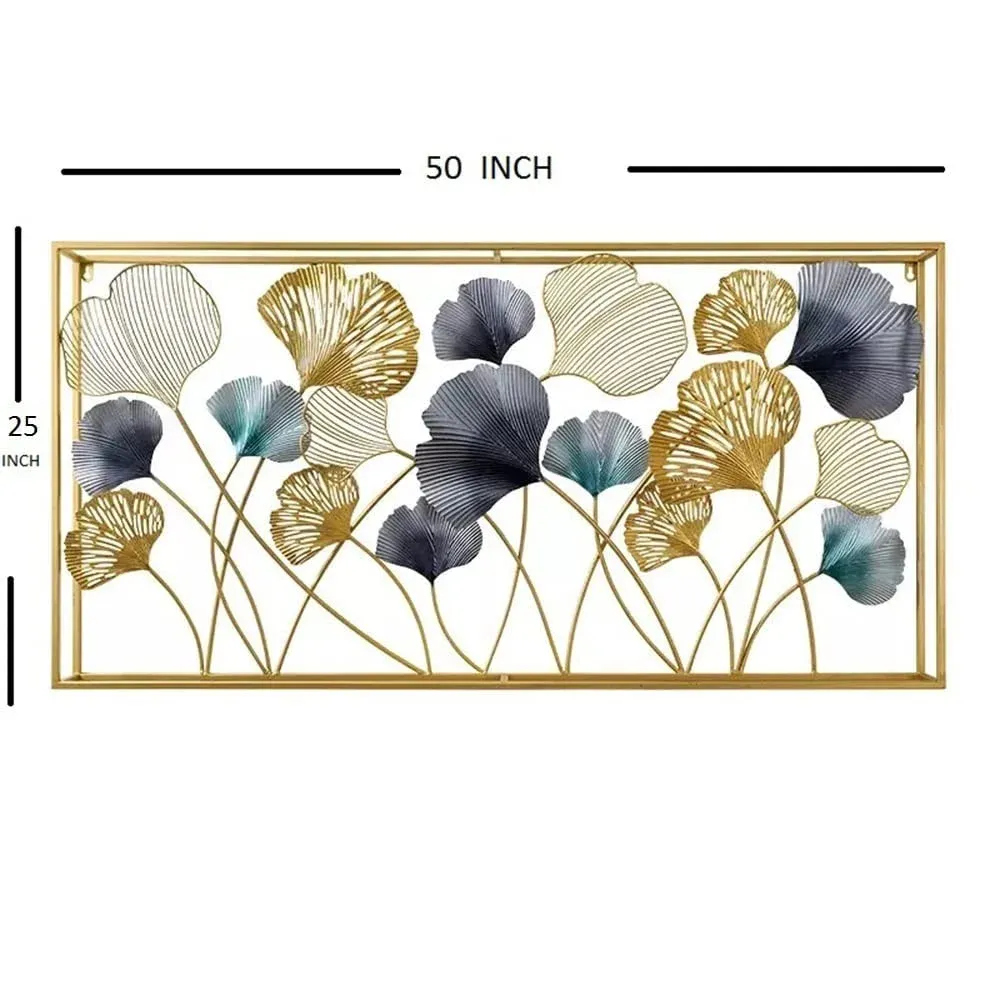 Beautiful Premium Quality Wild Flora Large Metal Wall Art