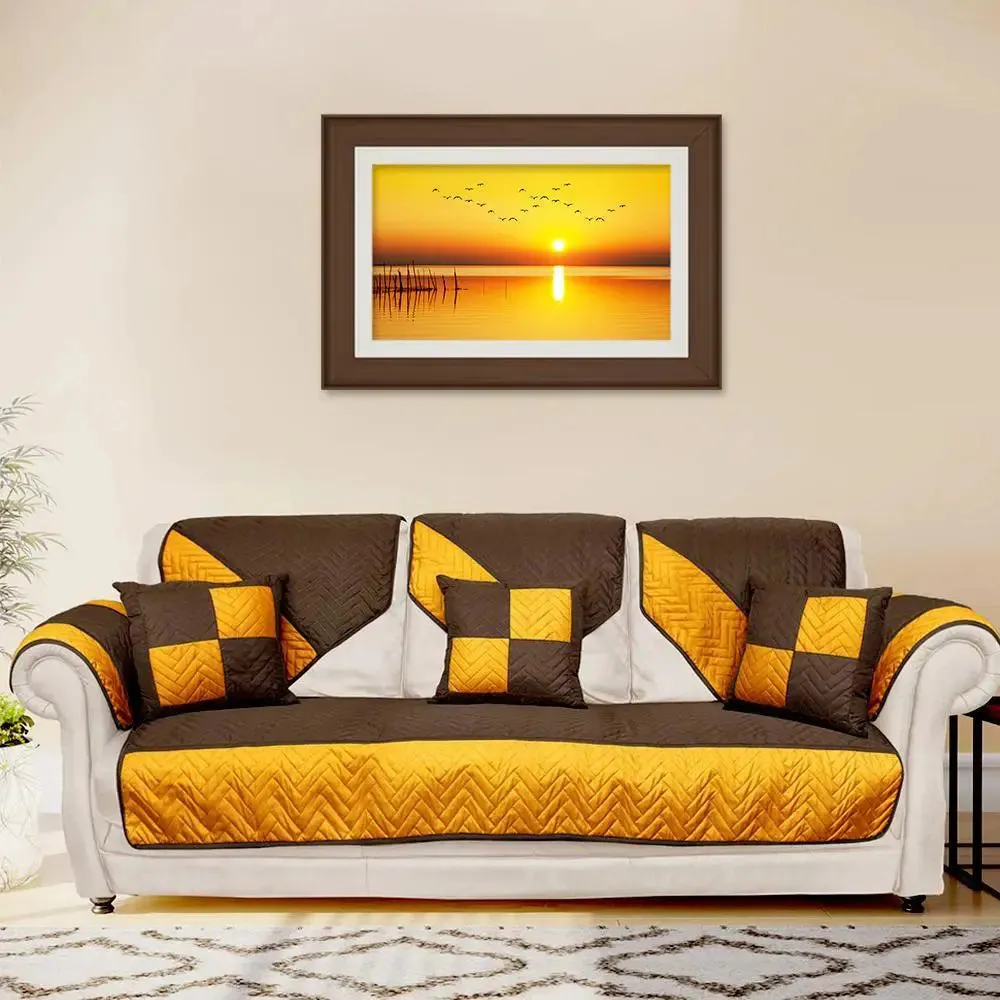Beautiful Sunrise Scenery Framed Wall Painting