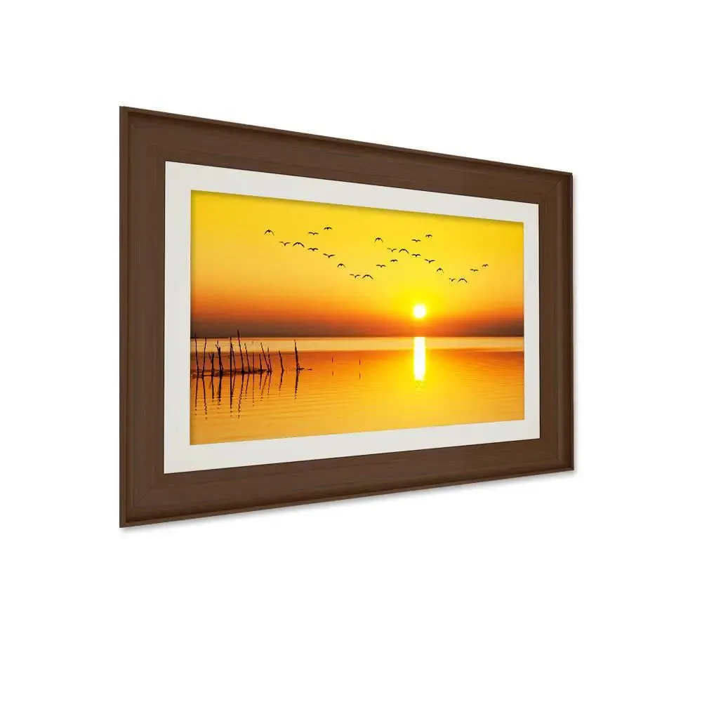 Beautiful Sunrise Scenery Framed Wall Painting