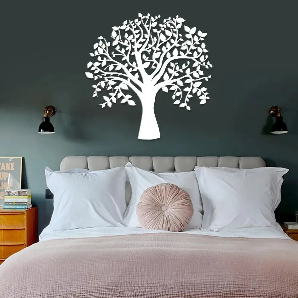 Beautiful Tree Design Wooden Wall Hanging, Living Room Wooden Wall Decoration Medium(15 inch X 15inch)